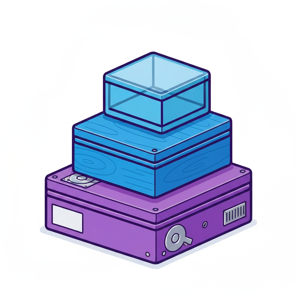 AI three-layer memory system