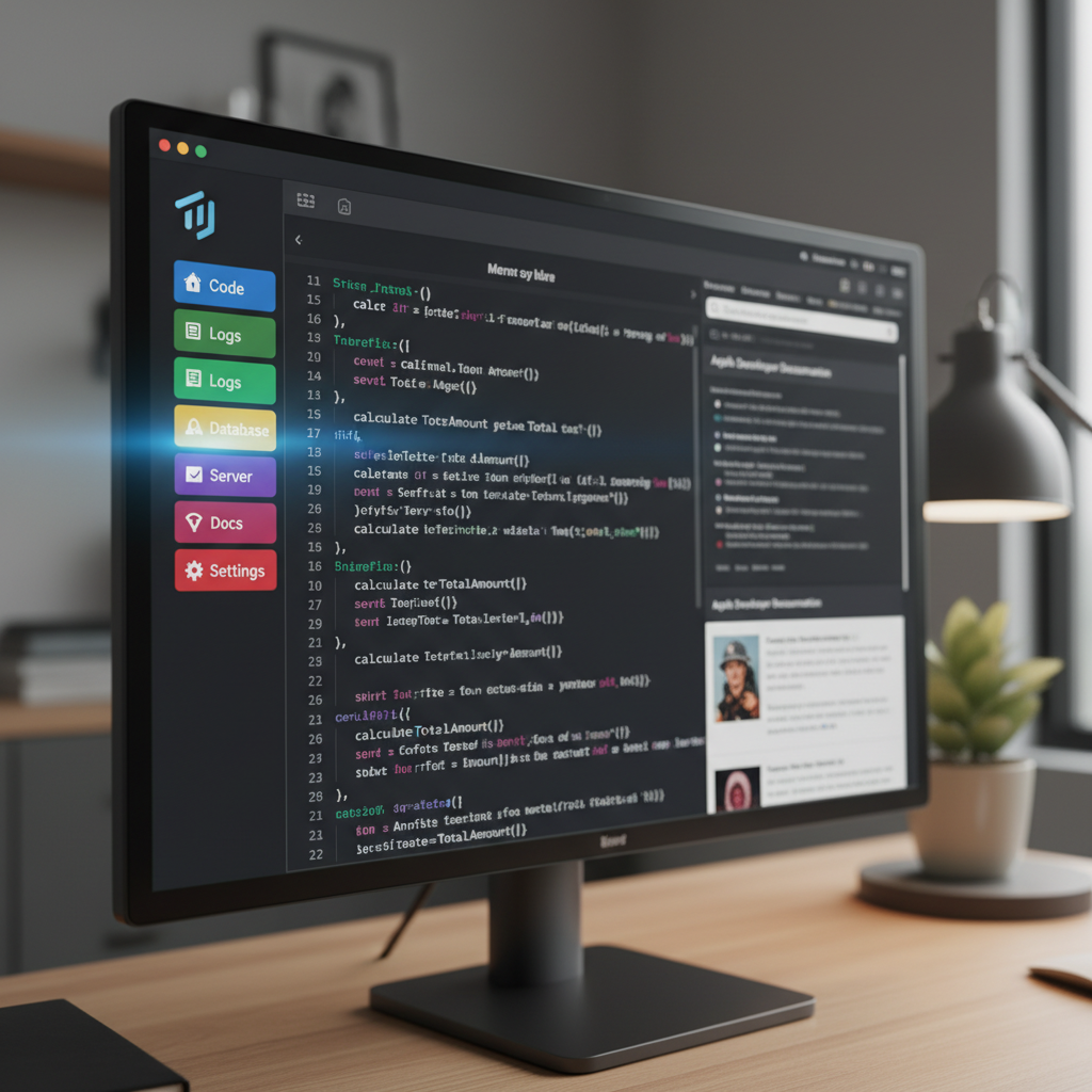 cmux terminal with vertical tabs and notification rings